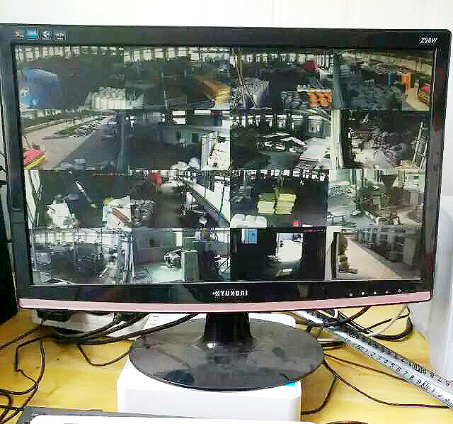 揚州宏竹鞋材有限公司十六路高清?？当O(jiān)控案例